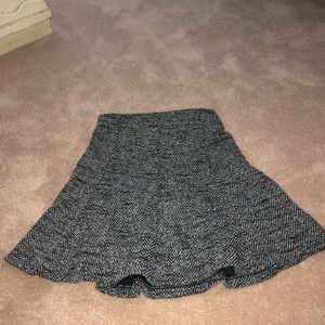 Black and white skirt